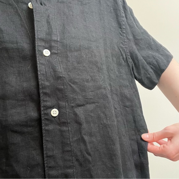 Black Banana Republic Linen Shirt - Picture 11 of 16